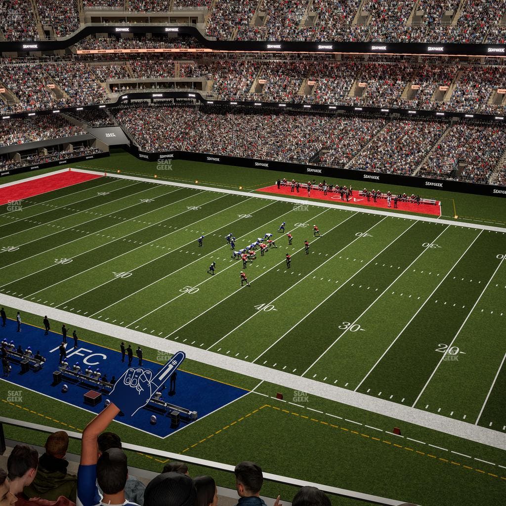 Caesars Superdome - Section 539 Seat View