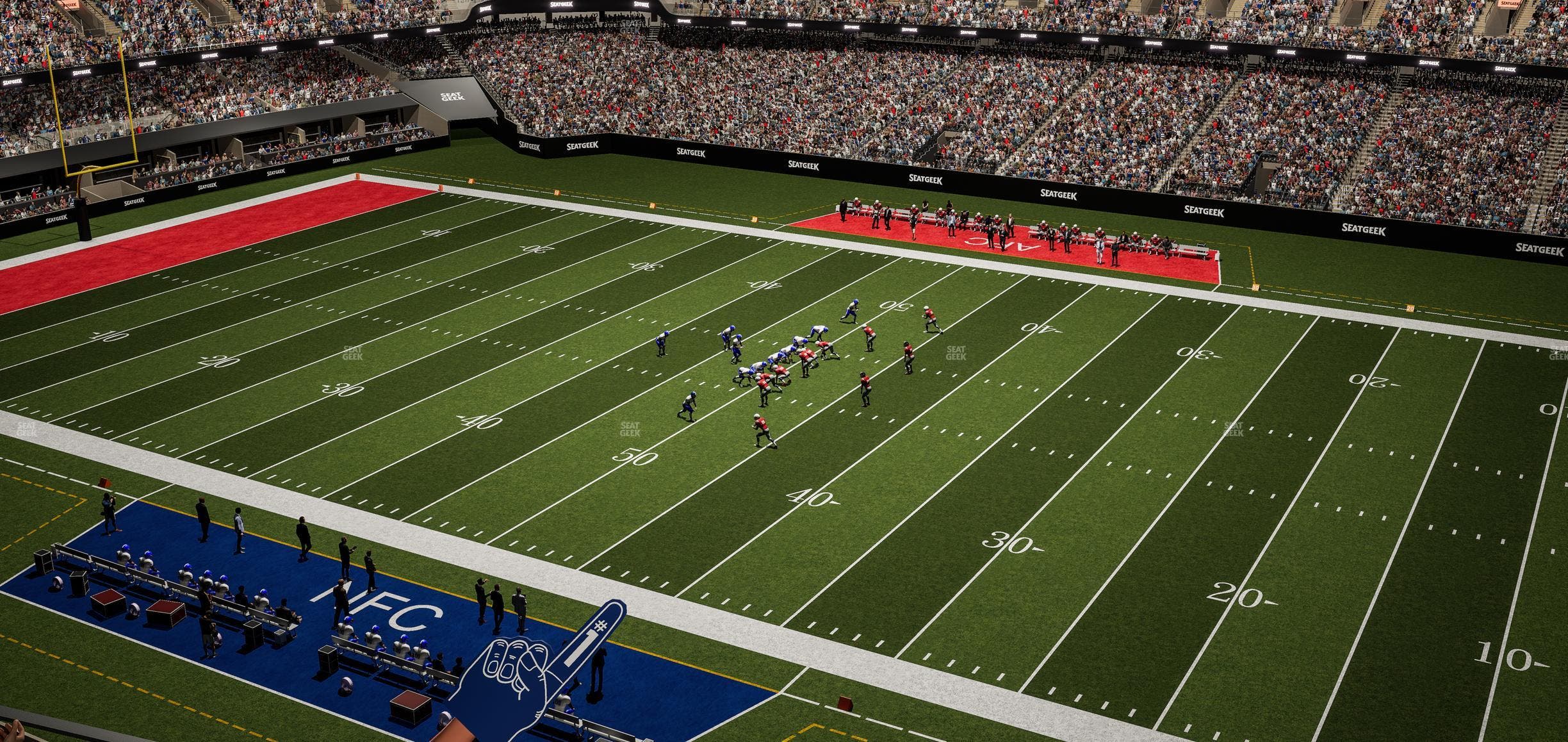 Caesars Superdome - Section 539 Seat View