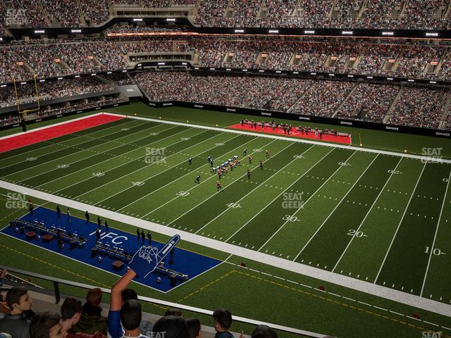 Caesars Superdome - Section 539 Seat View Caesars Superdome - Section 539 Seat View