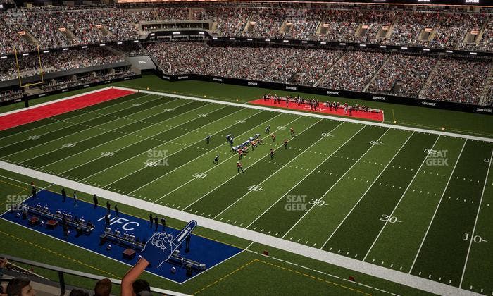 Caesars Superdome - Section 539 Seat View