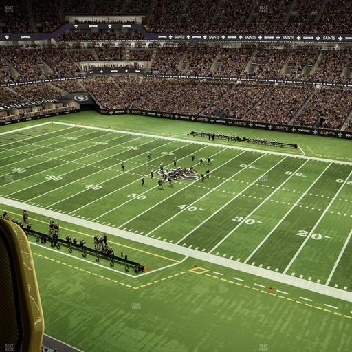 Caesars Superdome - Section 539 Seat View