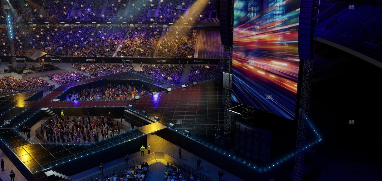 Caesars Superdome - Section 539 Seat View