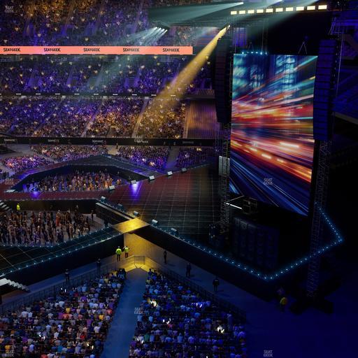 Caesars Superdome - Section 539 Seat View
