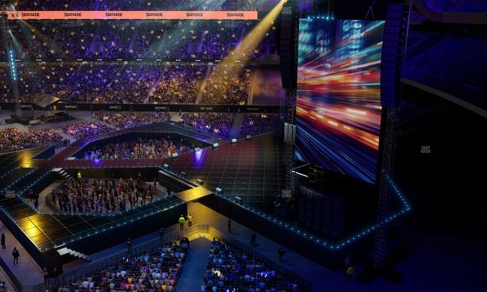 Caesars Superdome - Section 539 Seat View