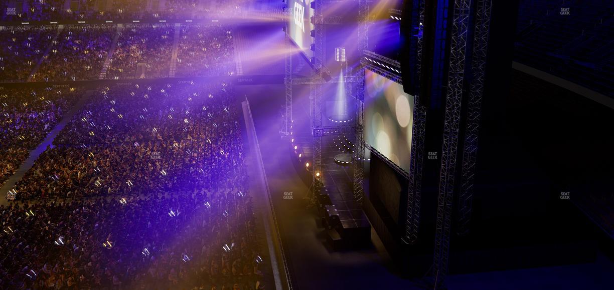 Caesars Superdome - Section 541 Seat View