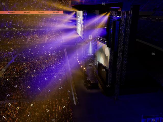 Caesars Superdome - Section 541 Seat View