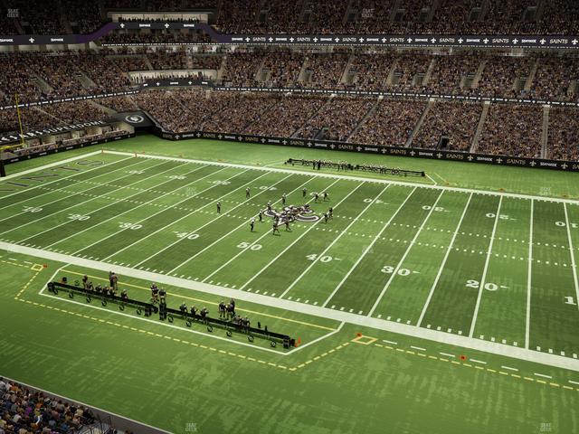 Caesars Superdome - Section 541 Seat View