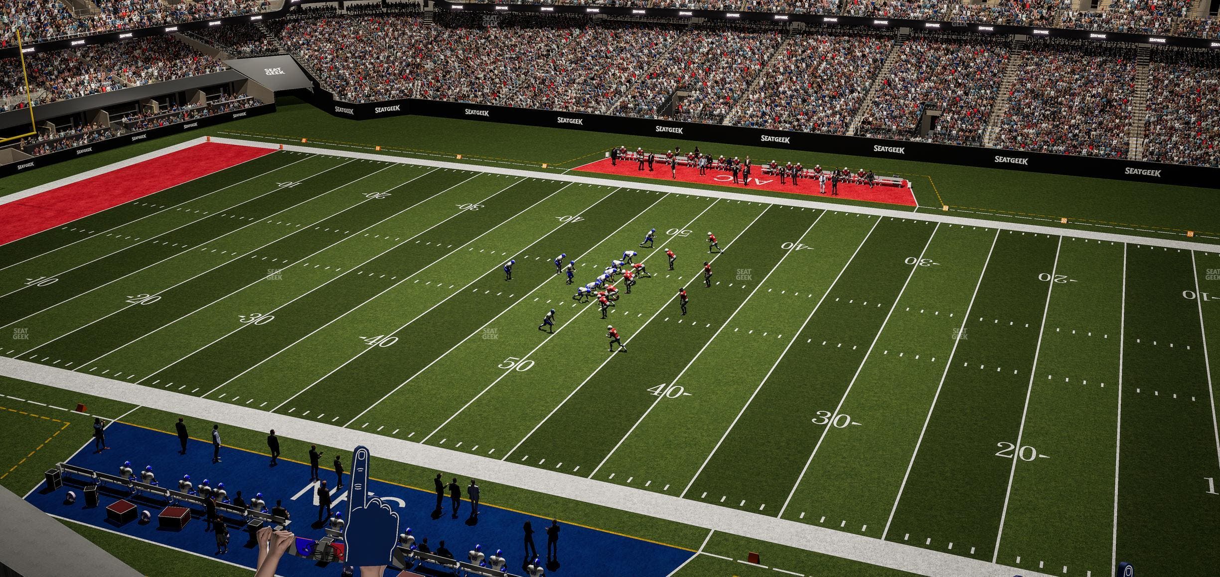 Caesars Superdome - Section 541 Seat View