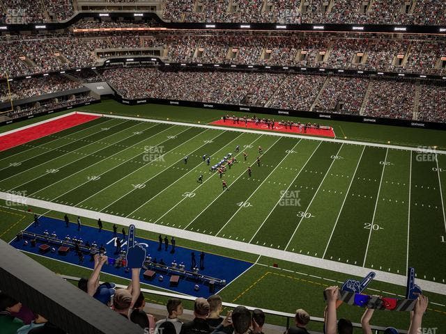 Caesars Superdome - Section 541 Seat View