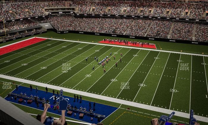 Caesars Superdome - Section 541 Seat View