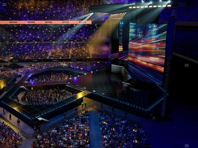 Caesars Superdome - Section 541 Seat View