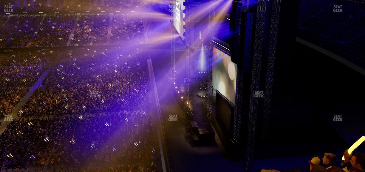 Caesars Superdome - Section 541 Seat View