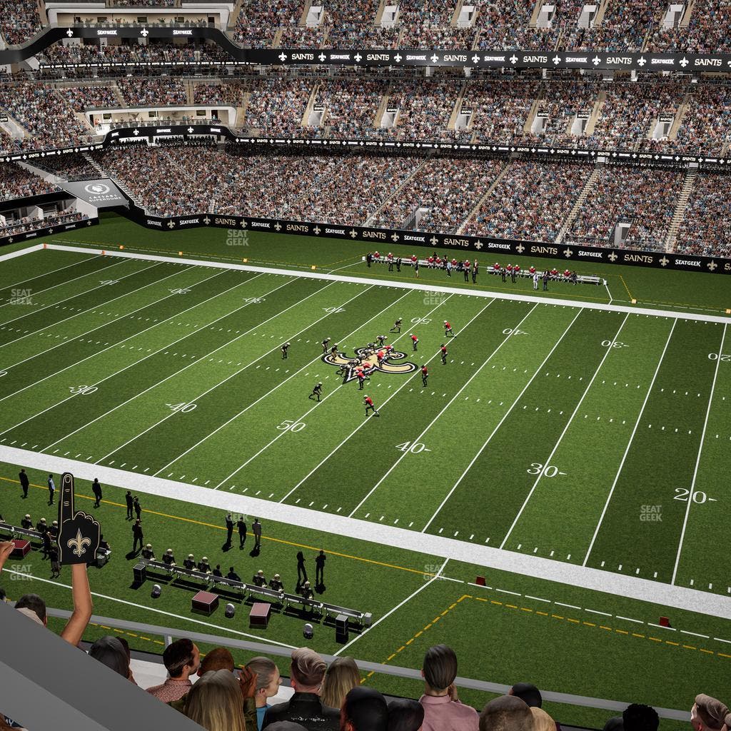Caesars Superdome - Section 541 Seat View