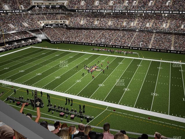 Caesars Superdome - Section 541 Seat View