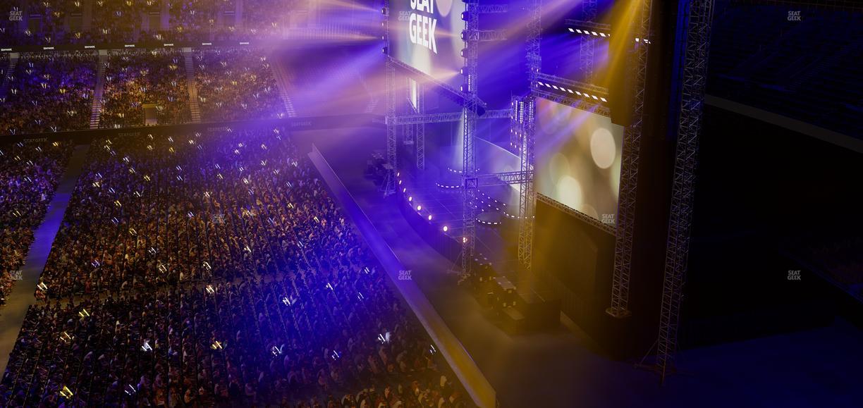Caesars Superdome - Section 543 Seat View