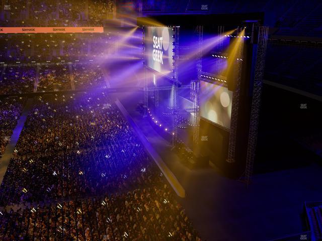 Caesars Superdome - Section 543 Seat View