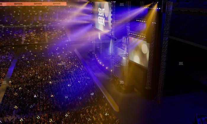 Caesars Superdome - Section 543 Seat View