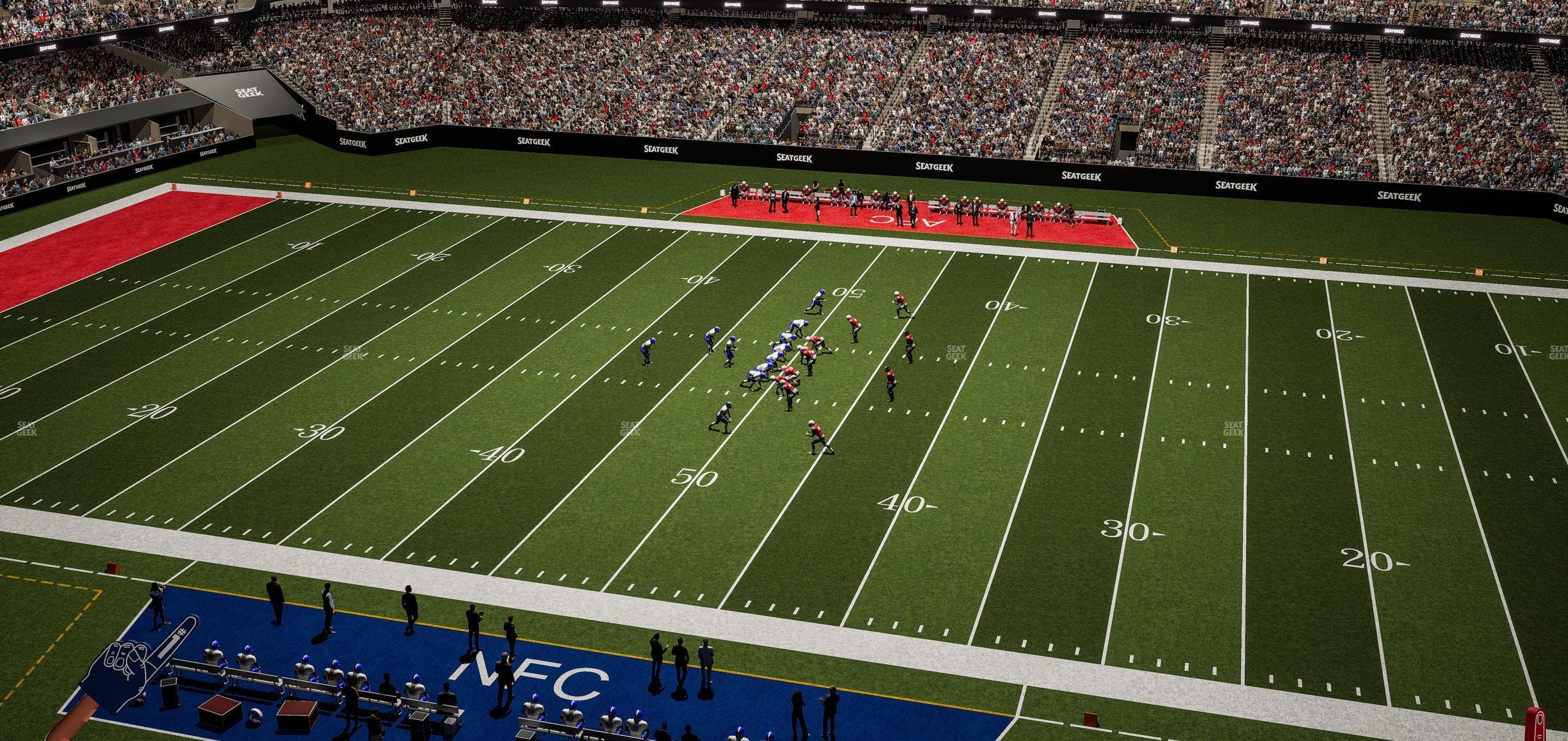 Caesars Superdome - Section 543 Seat View