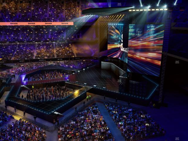Caesars Superdome - Section 543 Seat View