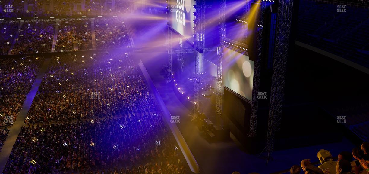 Caesars Superdome - Section 543 Seat View