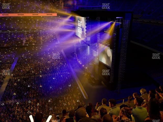 Caesars Superdome - Section 543 Seat View Caesars Superdome - Section 543 Seat View