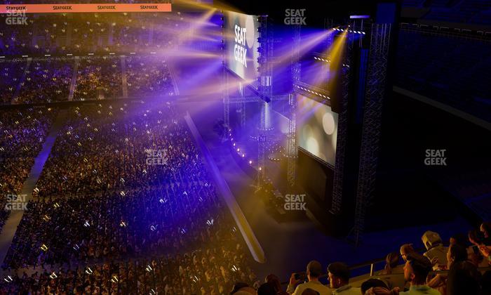 Caesars Superdome - Section 543 Seat View