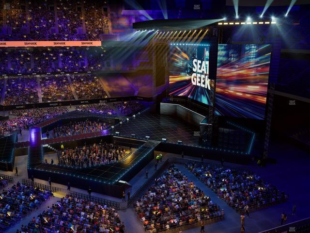 Caesars Superdome - Section 545 Seat View