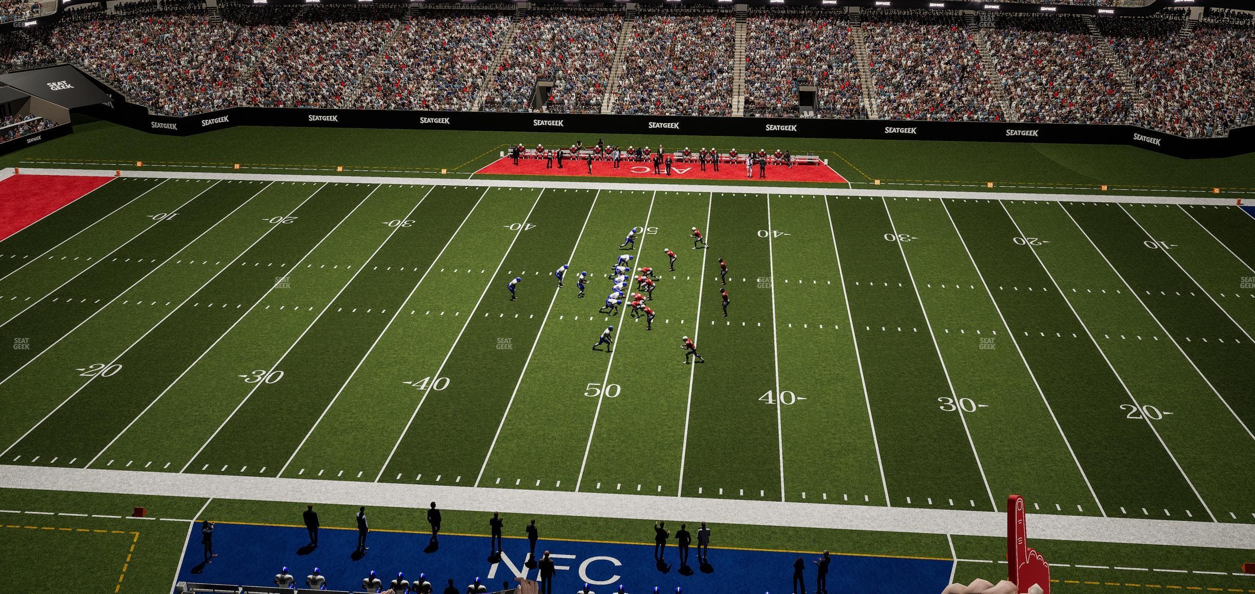 Caesars Superdome - Section 545 Seat View