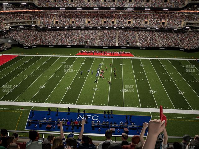 Caesars Superdome - Section 545 Seat View Caesars Superdome - Section 545 Seat View