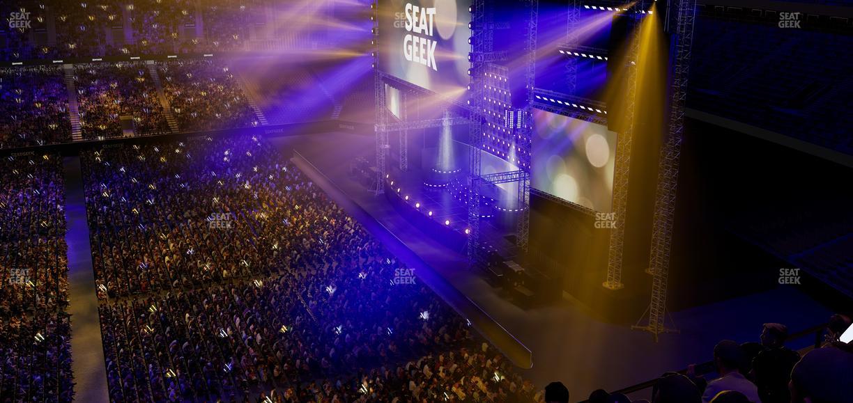 Caesars Superdome - Section 545 Seat View