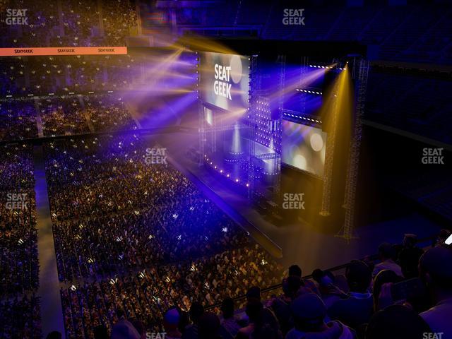 Caesars Superdome - Section 545 Seat View Caesars Superdome - Section 545 Seat View