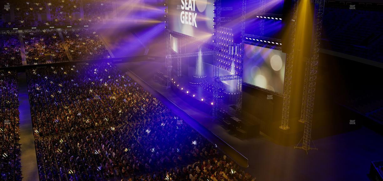 Caesars Superdome - Section 545 Seat View