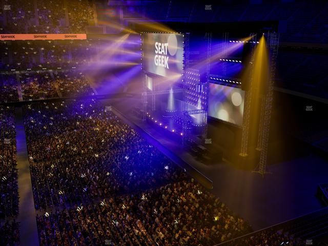 Caesars Superdome - Section 545 Seat View