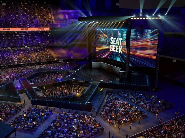 Caesars Superdome - Section 547 Seat View