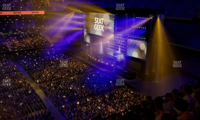 Caesars Superdome - Section 547 Seat View