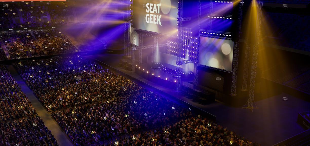Caesars Superdome - Section 547 Seat View