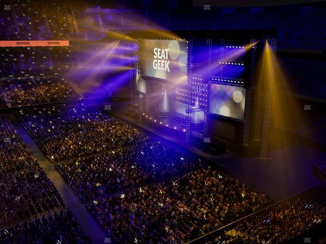 Caesars Superdome - Section 547 Seat View