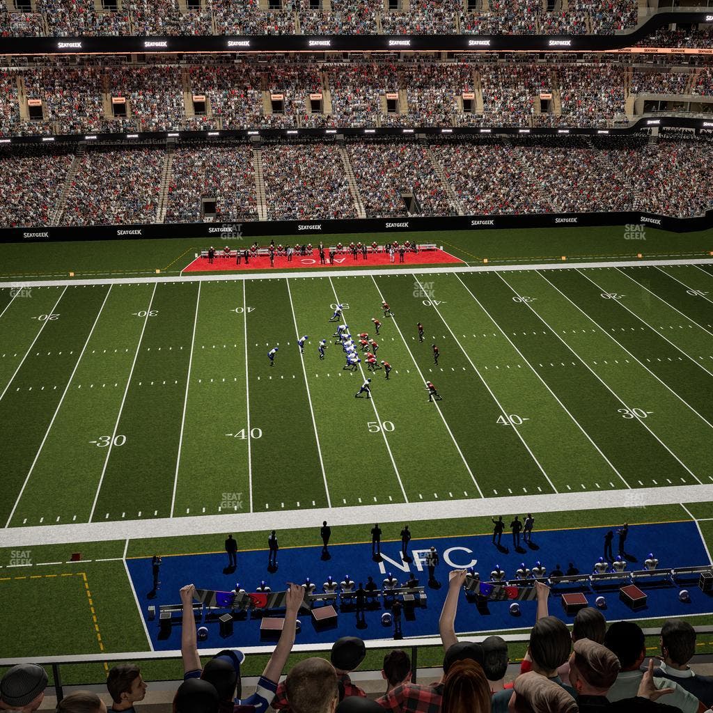 Caesars Superdome - Section 547 Seat View