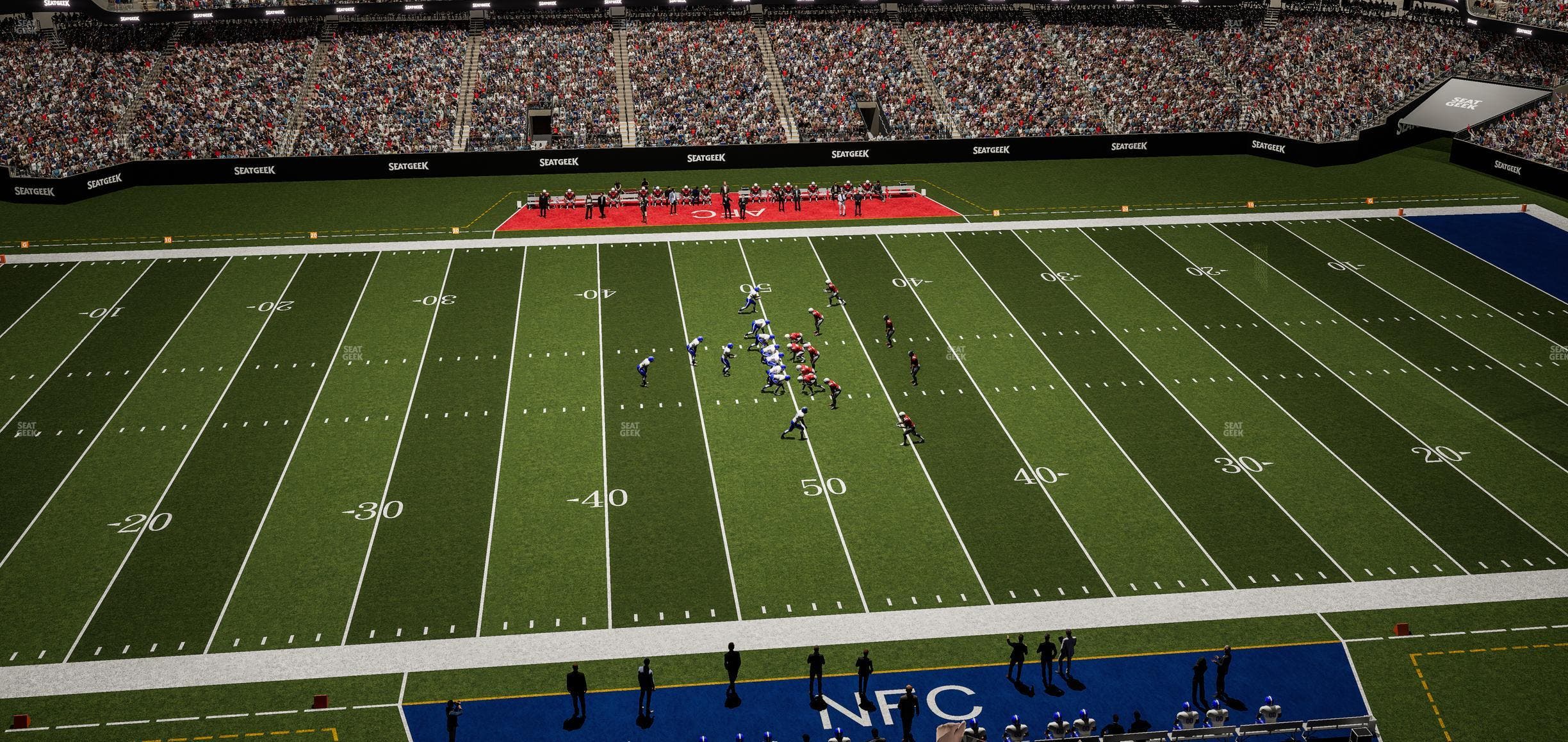 Caesars Superdome - Section 547 Seat View