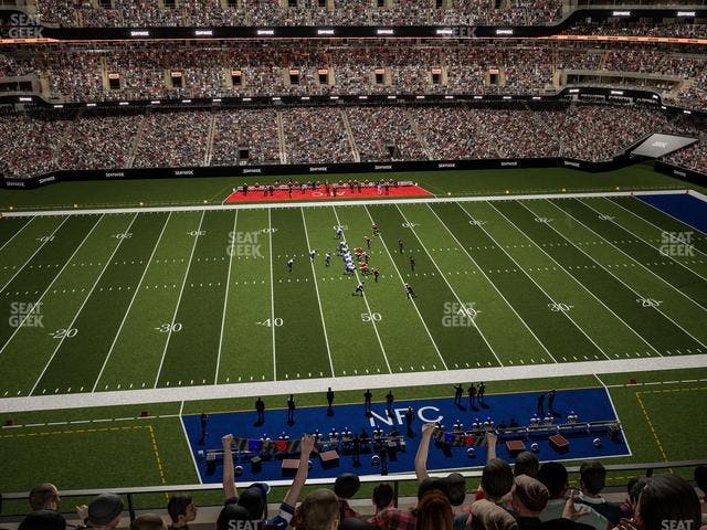 Caesars Superdome - Section 547 Seat View