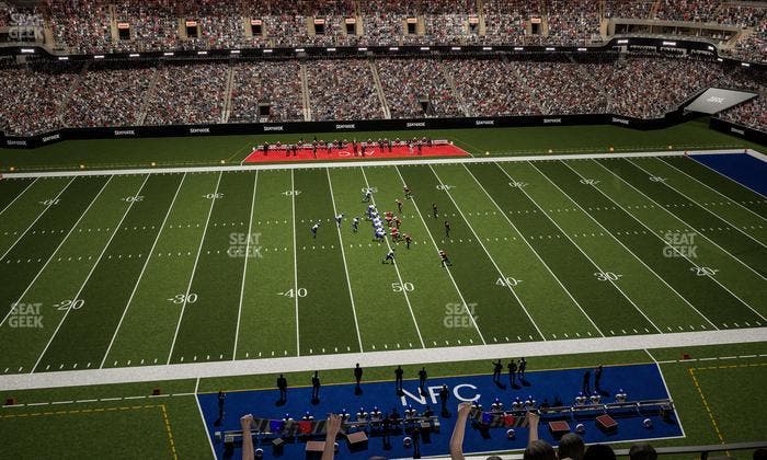 Caesars Superdome - Section 547 Seat View