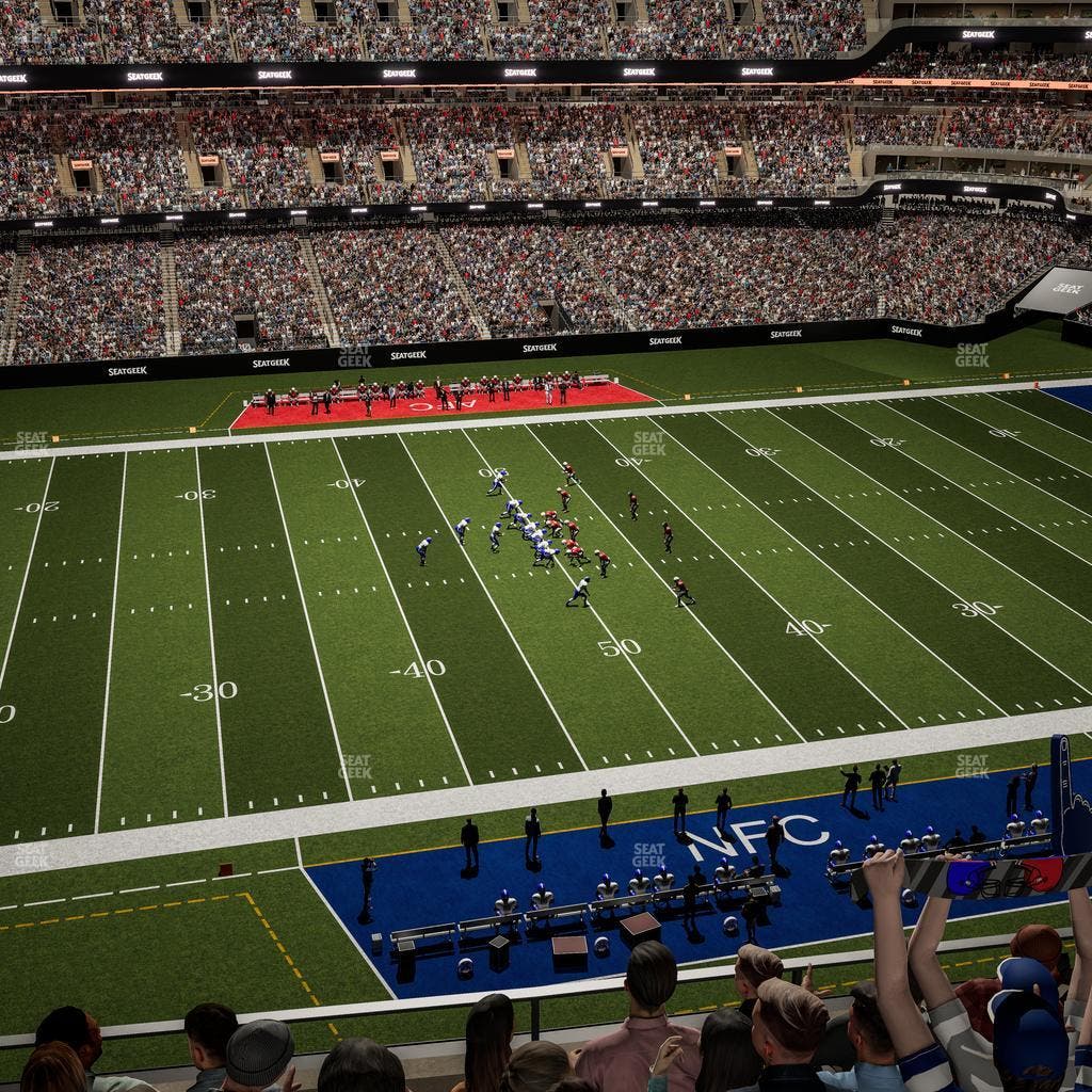 Caesars Superdome - Section 549 Seat View