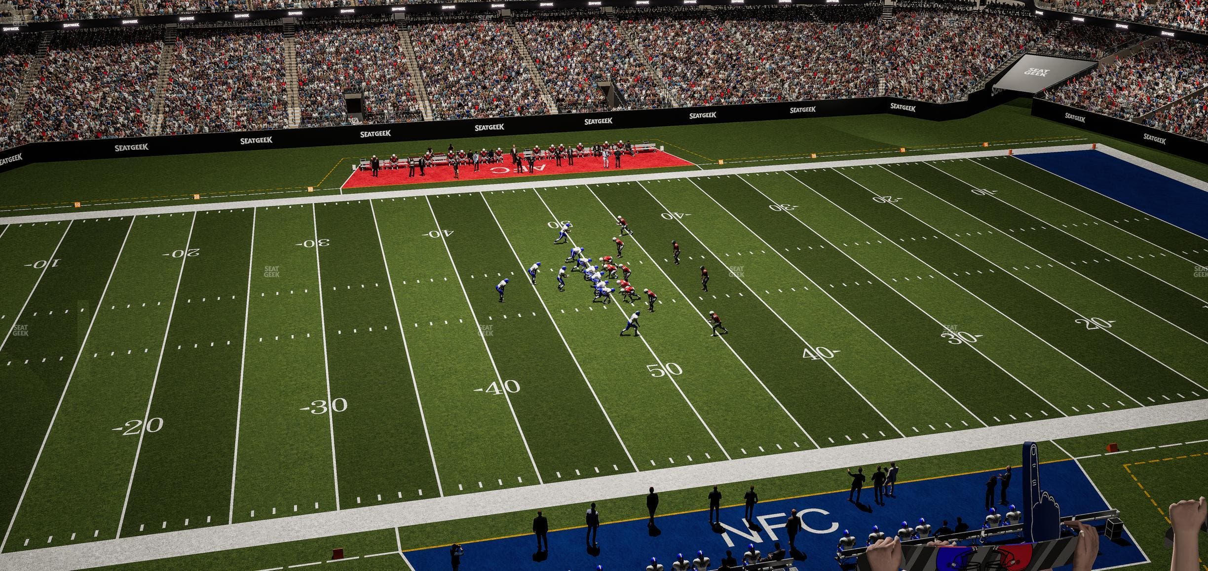 Caesars Superdome - Section 549 Seat View