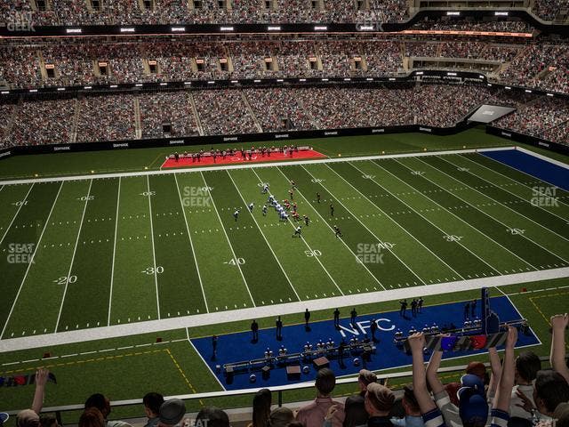 Caesars Superdome - Section 549 Seat View