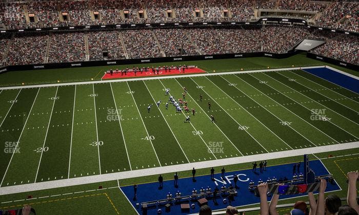 Caesars Superdome - Section 549 Seat View