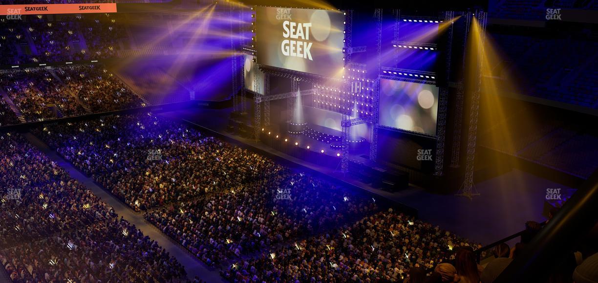 Caesars Superdome - Section 549 Seat View