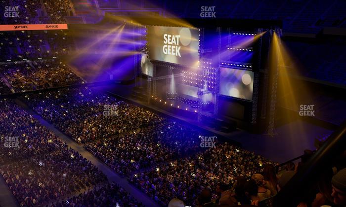 Caesars Superdome - Section 549 Seat View