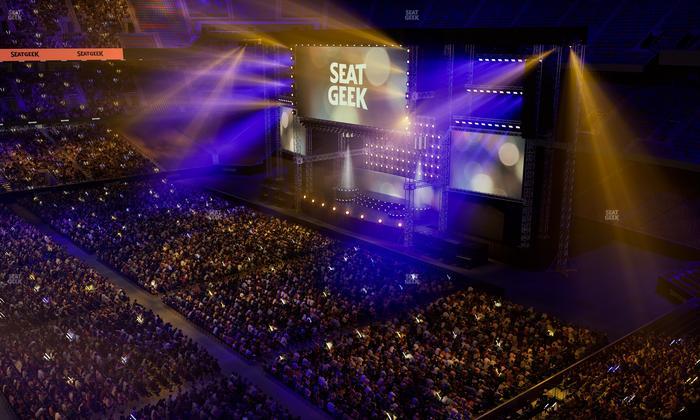 Caesars Superdome - Section 549 Seat View