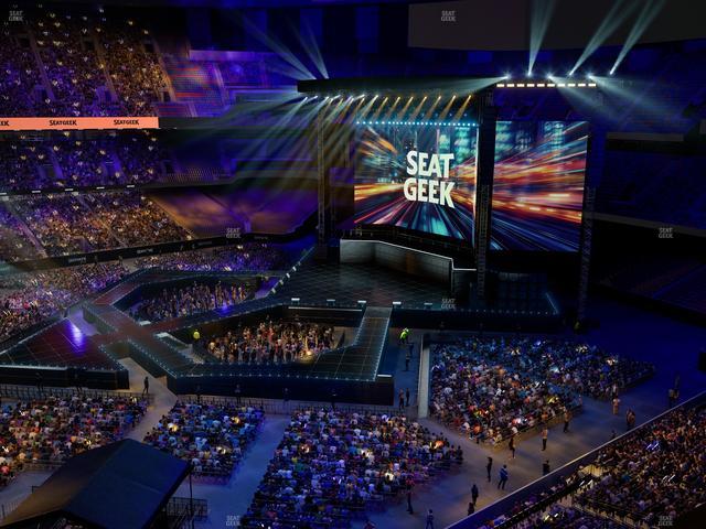 Caesars Superdome - Section 549 Seat View