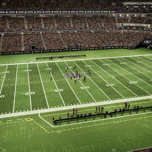 Caesars Superdome - Section 549 Seat View